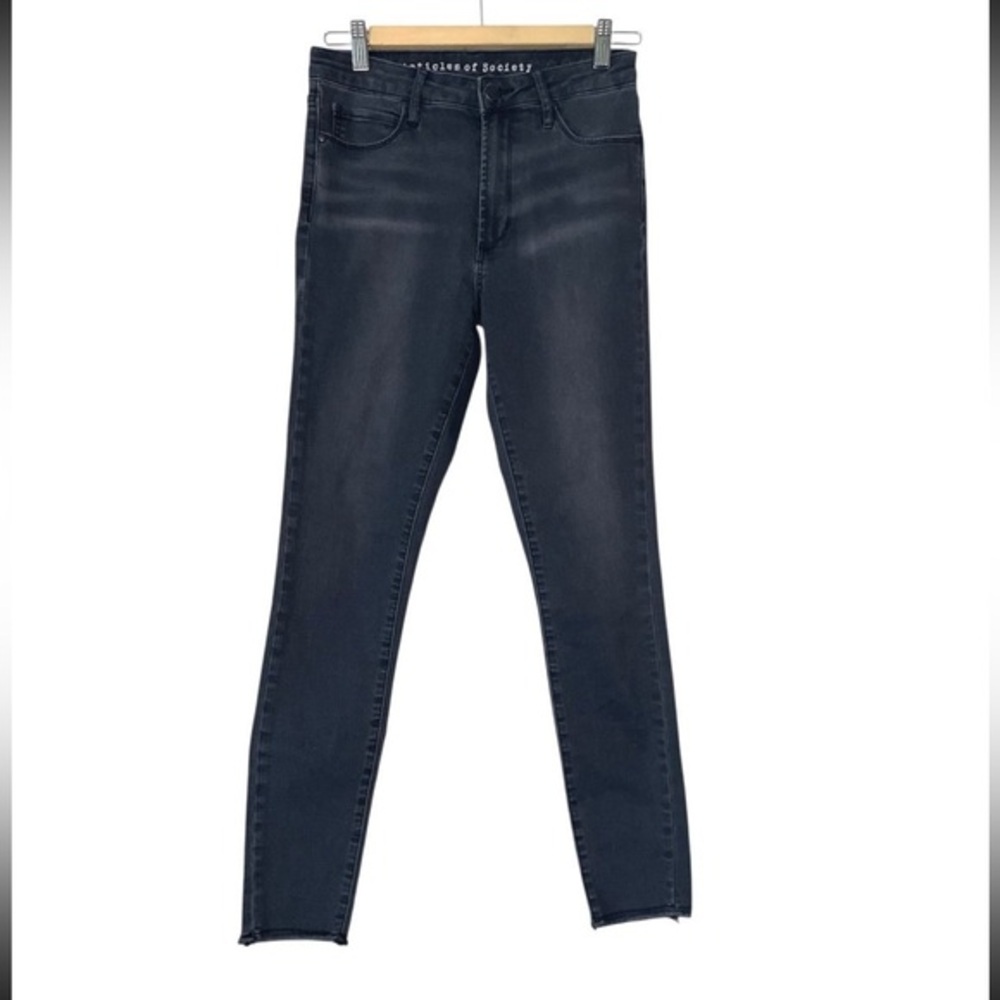 Articles of Society Jeans Womens 27 Black Skinny